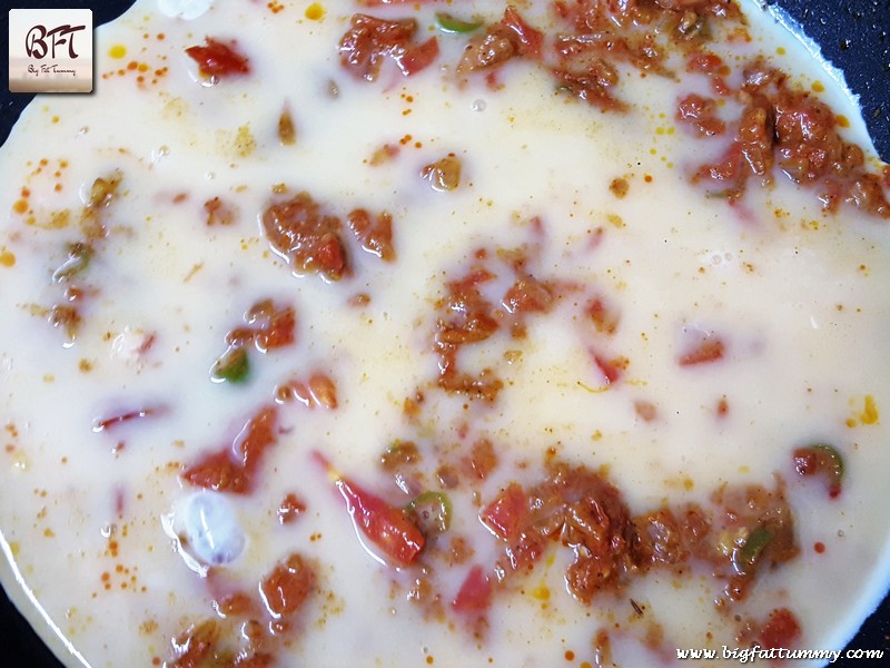 Making of Akuri - Parsi Style Scrambled Eggs