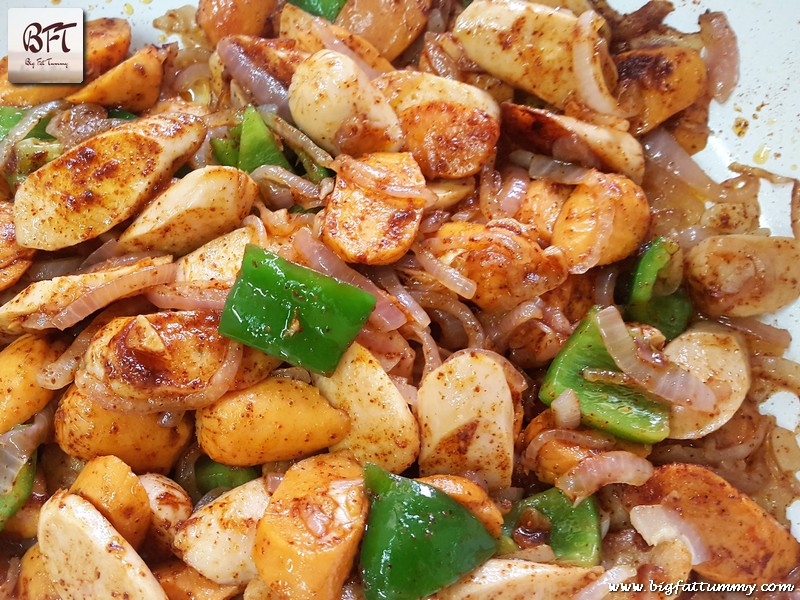 Preparation of Chicken Sausage Stir Fry