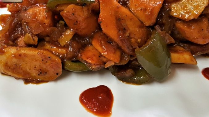 Chicken Sausage Stir Fry 05 Chicken Sausage Stir Fry