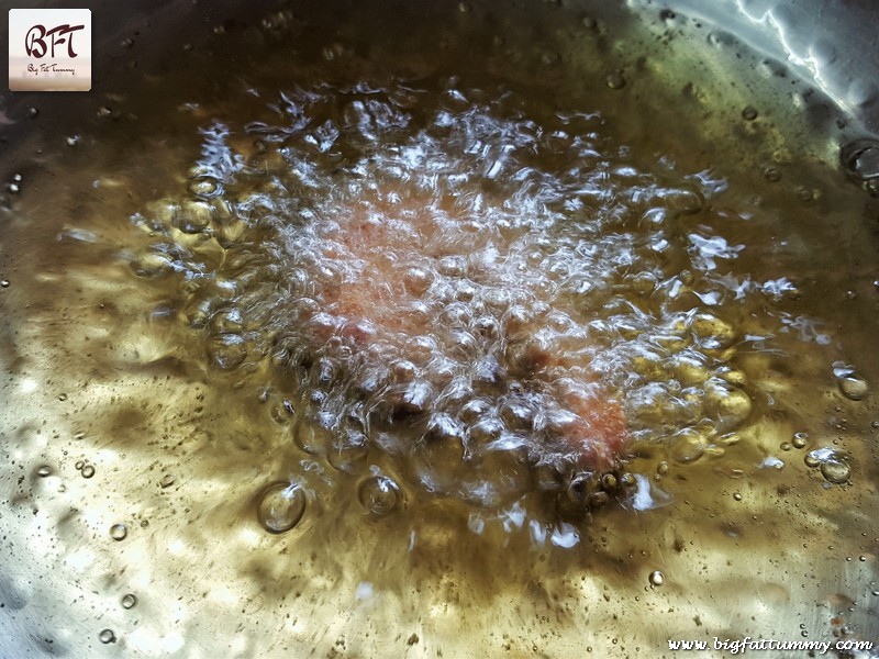 Preparation of Crispy Prawns