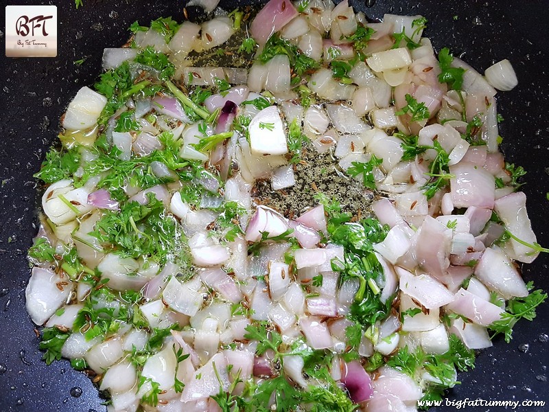 Making of Aloo Matar ki Sabji