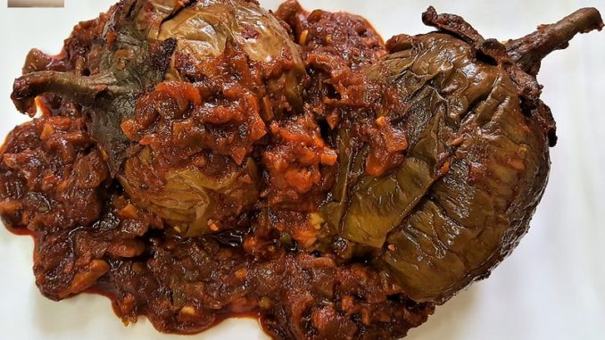 Brinjal Stuffed with Goan Prawn Recheio 04 Brinjal stuffed with Goan Prawn Recheio