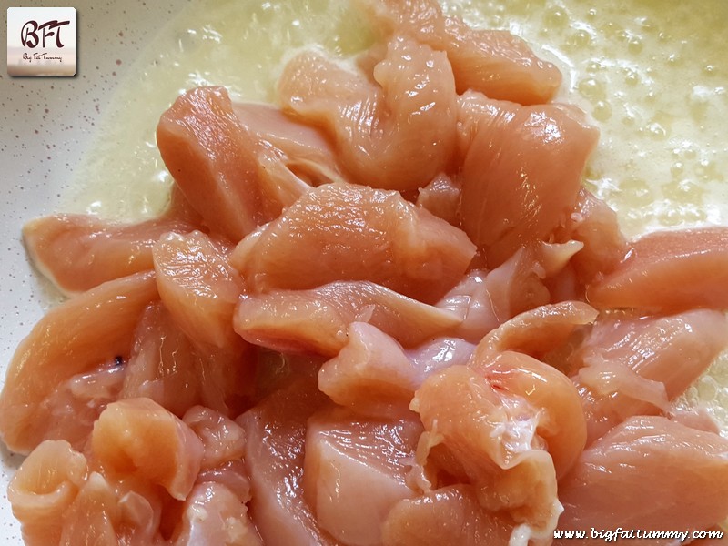 Preparation of Chicken Penne Pasta