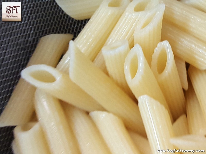 Preparation of Chicken Penne Pasta