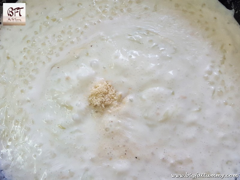 Preparation of Doodhi Sabudana Kheer