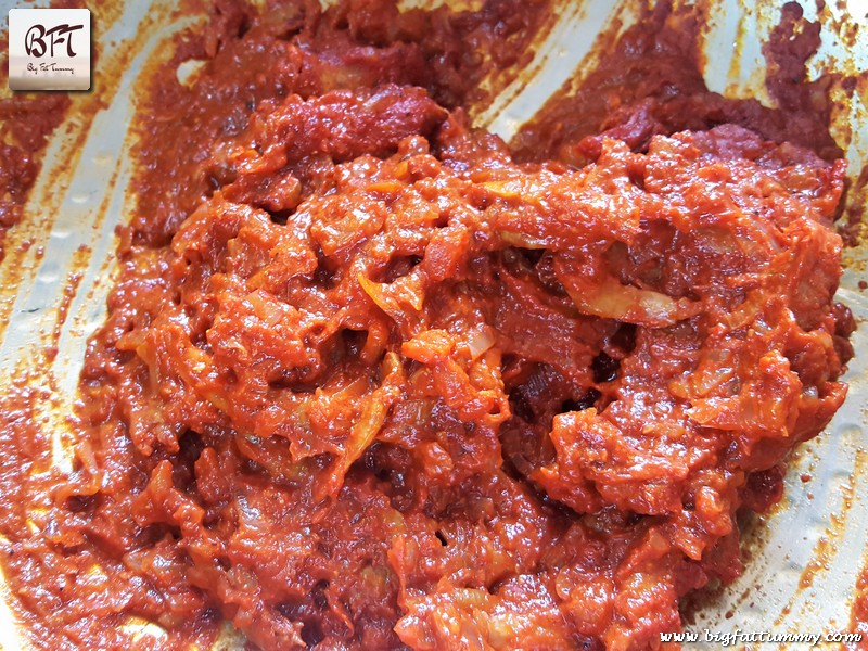 Making of Goan Dry Shrimp Brinjal Curry
