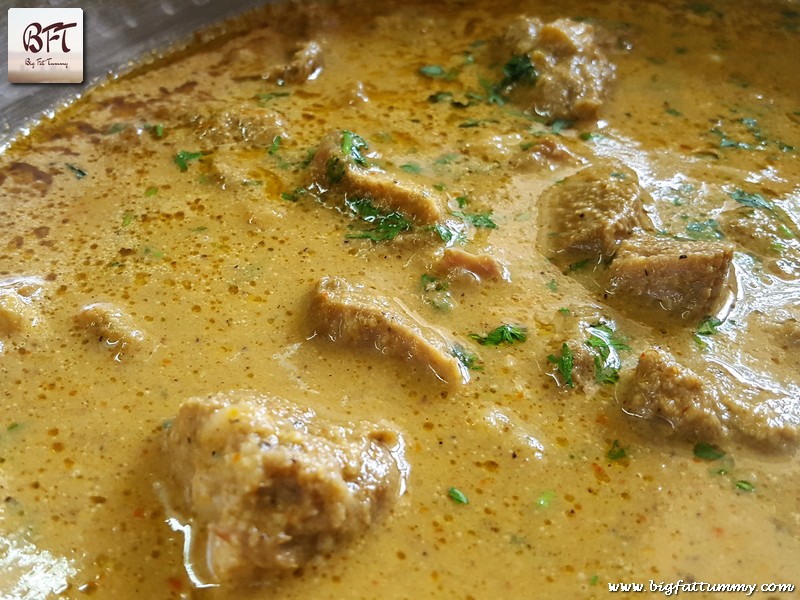 Preparation of Mutton Coconut Curry