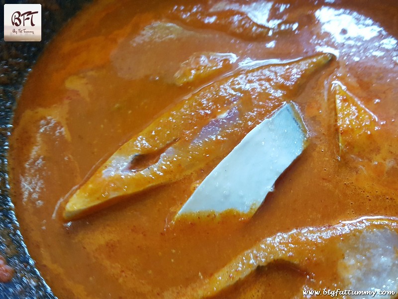 Making of Parsi Style Pomfret Vindaloo