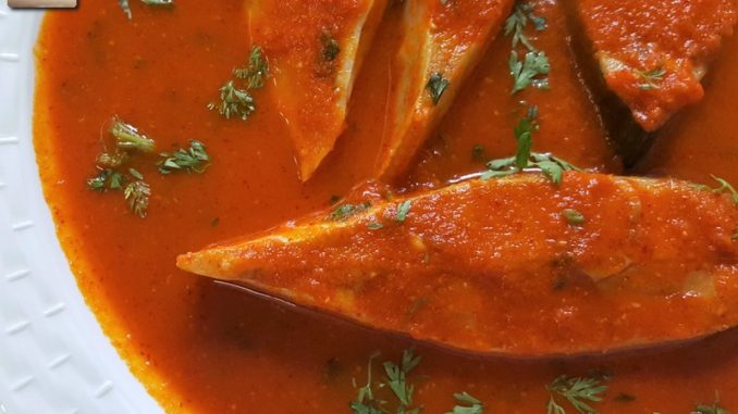 Pomfret Vindaloo - Parsi Style 06 Parsi Style Pomfret Vindaloo