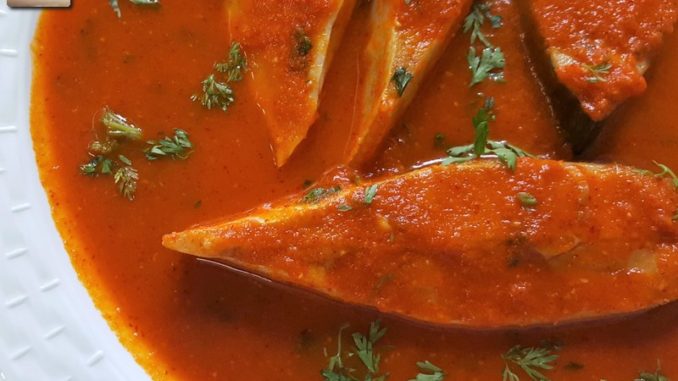 Parsi Style Pomfret Vindaloo