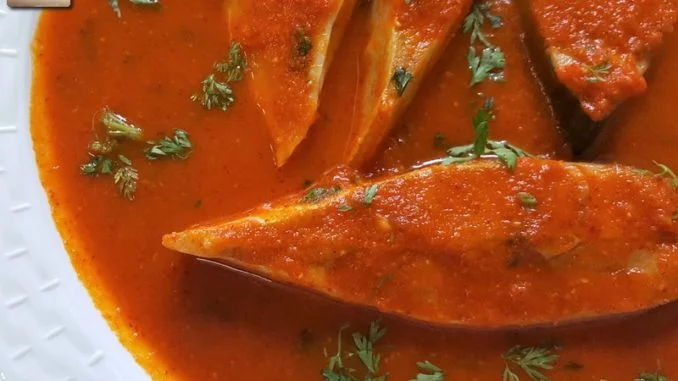 Parsi Style Pomfret Vindaloo