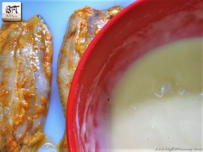 Making of Bombay Duck stuffed with Goan Prawn Recheio