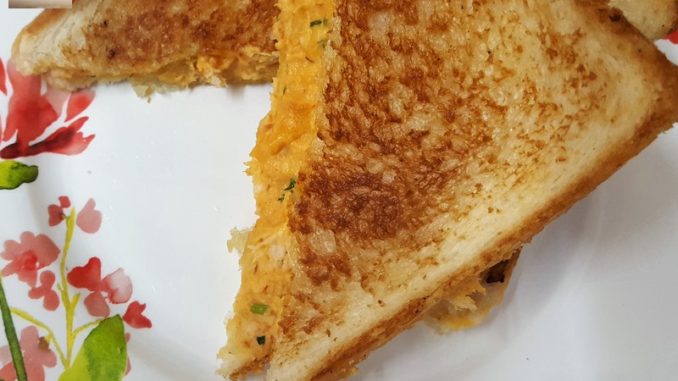 Toasted Chicken Cheese Sandwich 05 Toasted Chicken Cheese Sandwich