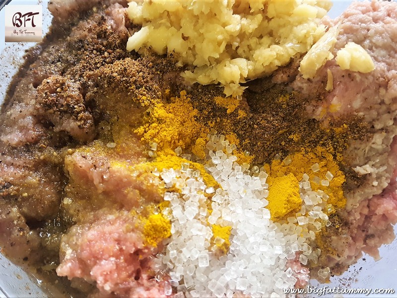 Making of Goan Beef Mince Cutlets