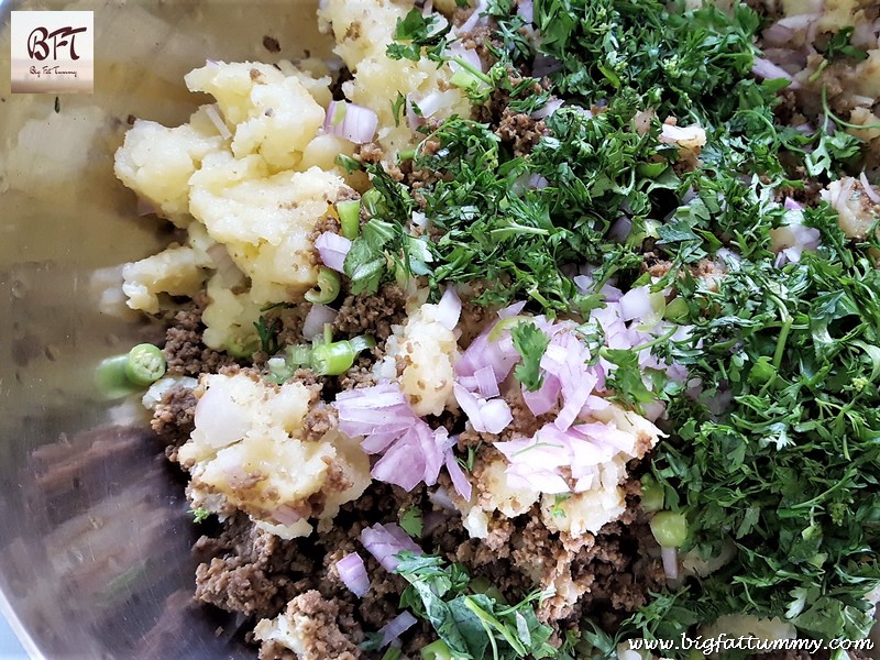 Making of Goan Beef Mince Cutlets