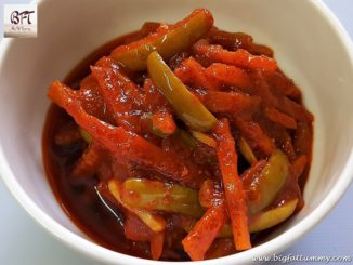 Tendli and Carrot Pickle