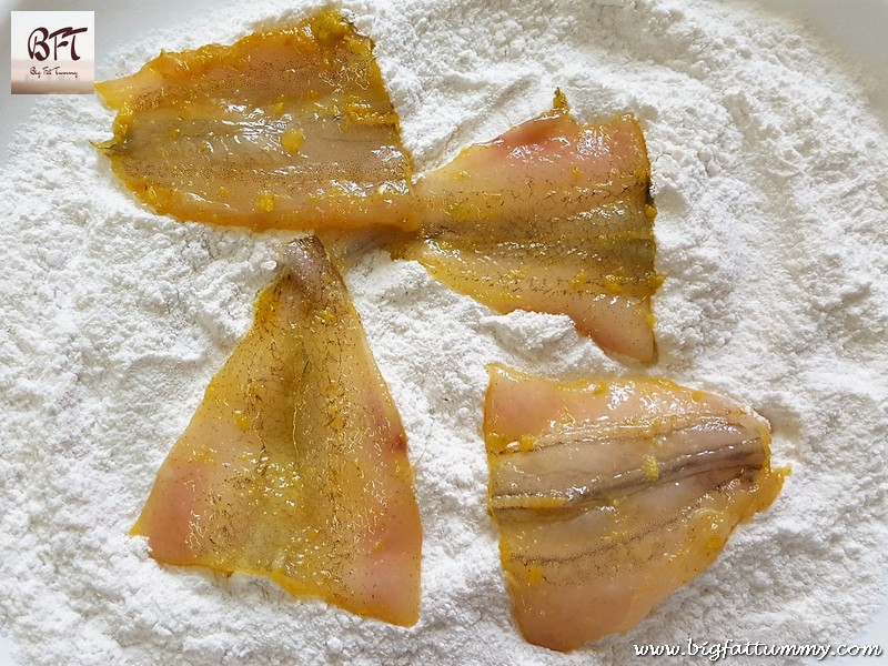 Making of Crispy Bombil