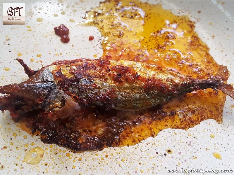 Making of Dry Mackerel Para