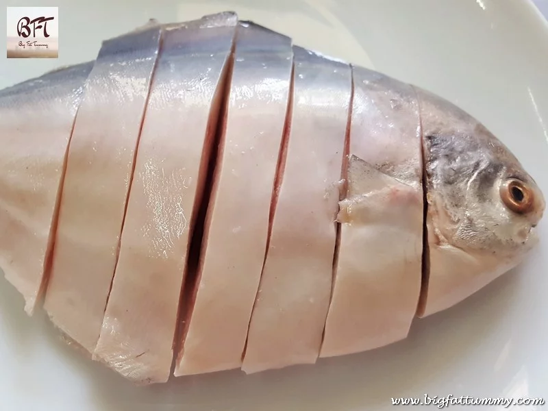 Making of Pomfret Caldinho