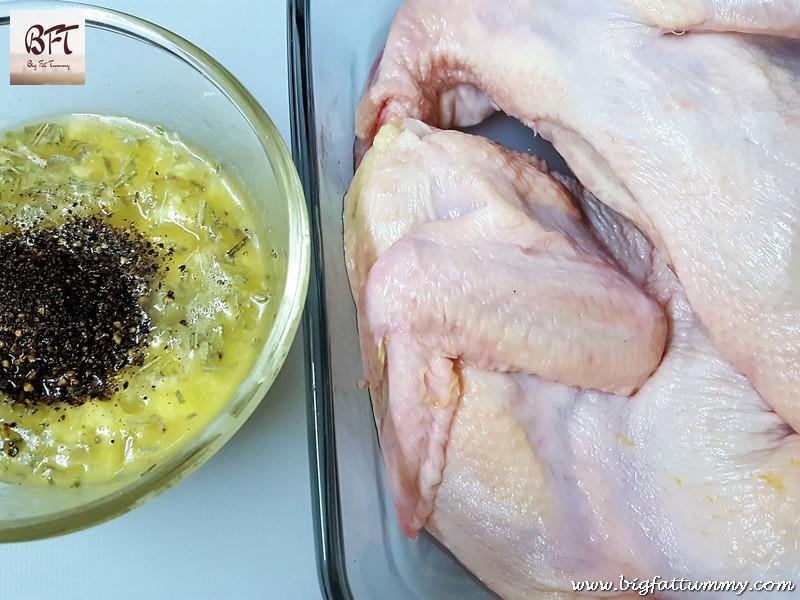 Preparation of Rosemary Chicken Roast