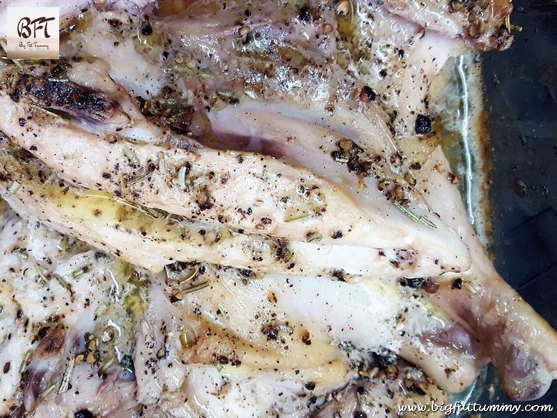 Preparation of Rosemary Chicken Roast