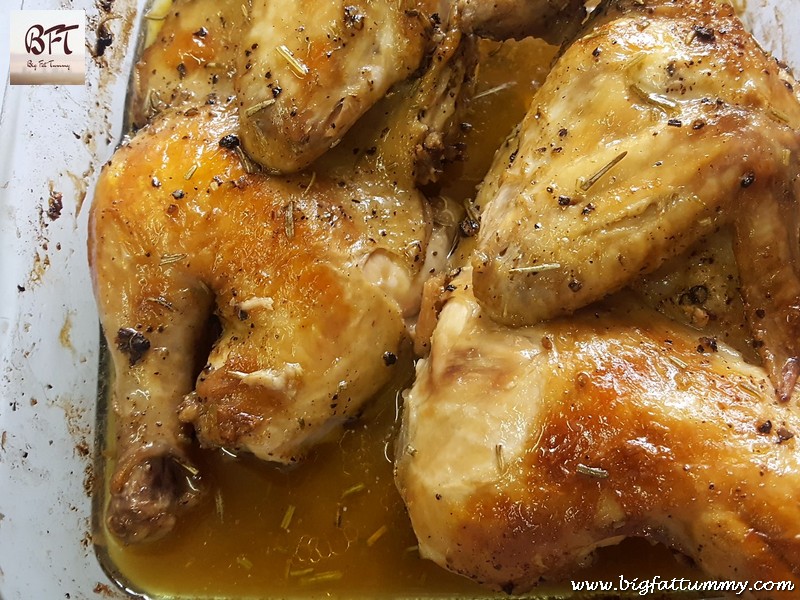 Preparation of Rosemary Chicken Roast