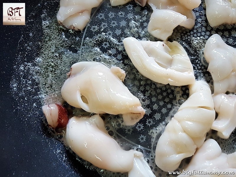 Making of Squid Salt n Pepper