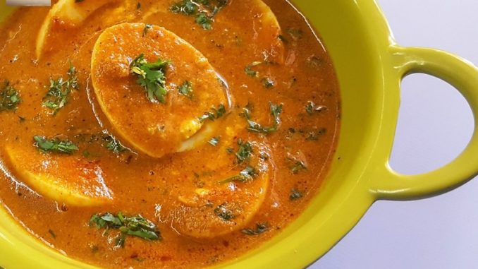 Egg Xacuti Curry