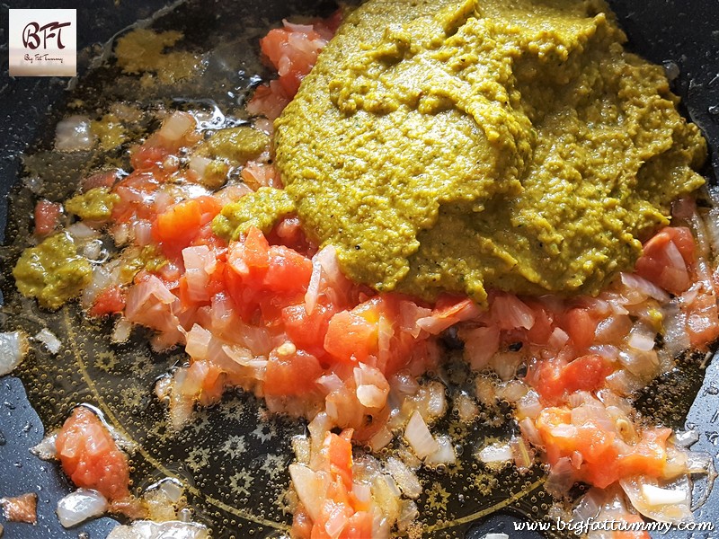 Making of Bombay Duck Green Curry