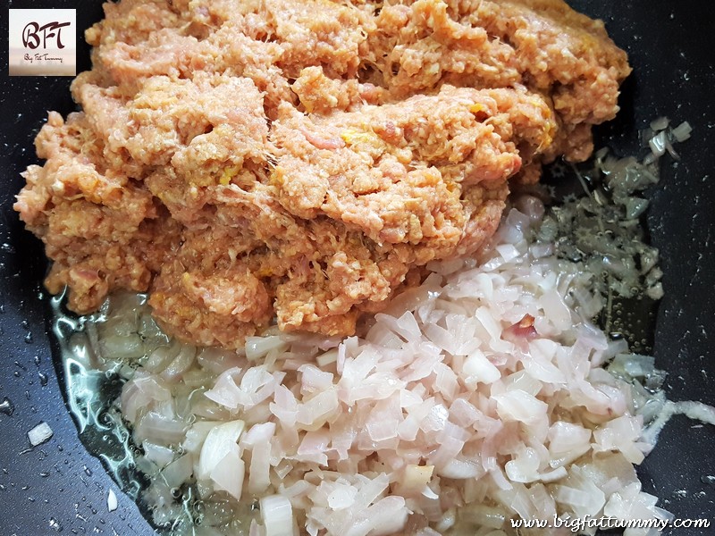 Preparation of Capsicum Stuffed with Beef Mince