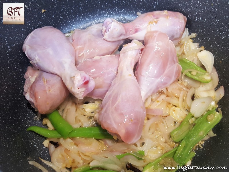 Preparation of Chicken Stew