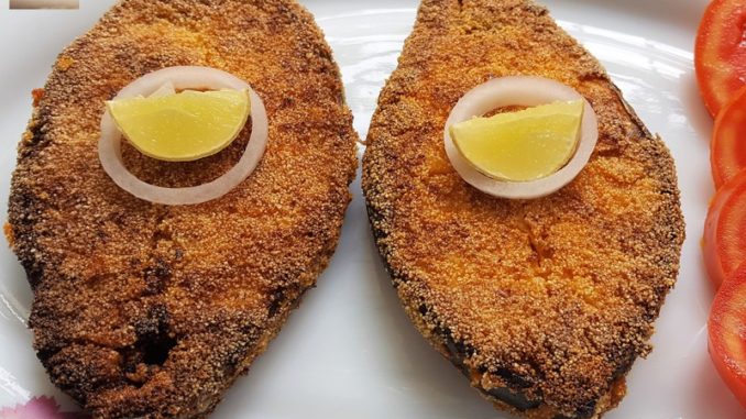 King Fish Tamarind Masala Rawa Fried 05 Kingfish Tamarind Masala Rawa Fried