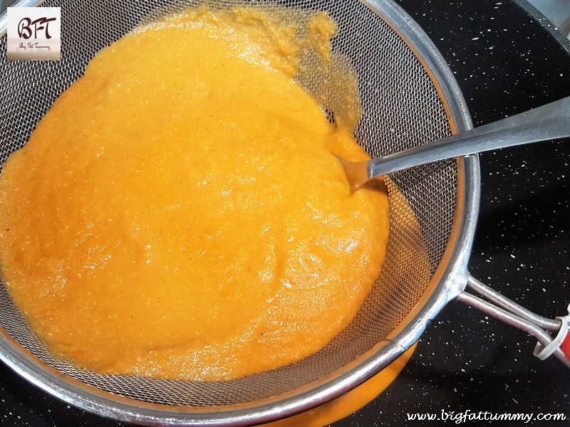 Preparation of Paneer Kofta in a Tomato Cream Gravy