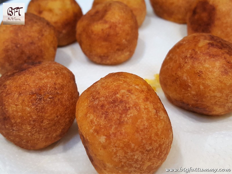 Preparation of Paneer Kofta in a Tomato Cream Gravy