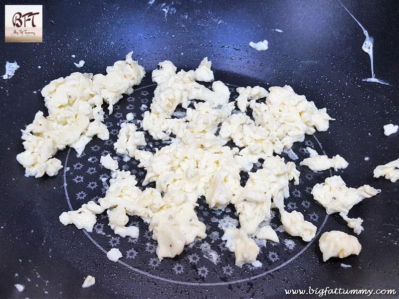 Making of Prawn Egg Fried Rice