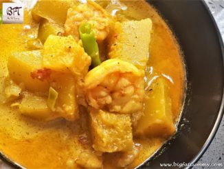 Goan Red Pumpkin Prawn Verdur / Curry