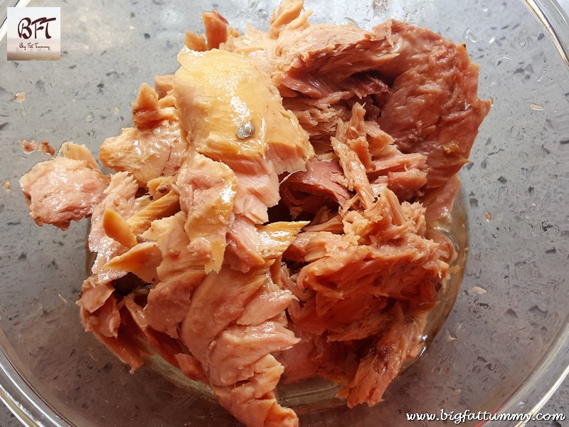 Preparation of Canned Tuna Chilly Fry