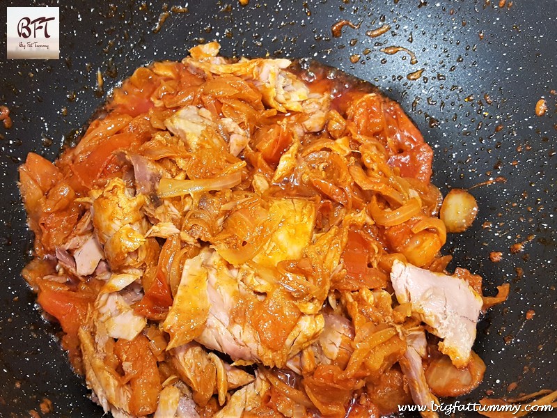 Preparation of Canned Tuna Chilly Fry