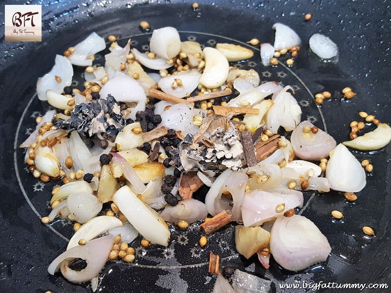 Preparation of Chicken Curry