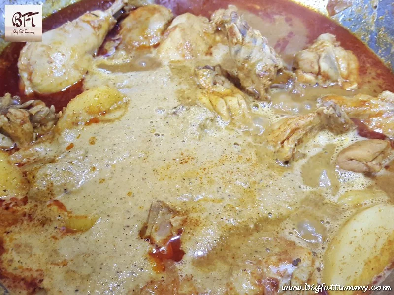 Preparation of Chicken Curry