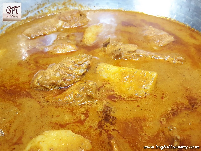 Preparation of Chicken Curry