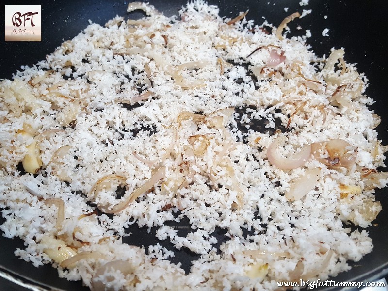 Preparation of Crab Xacuti