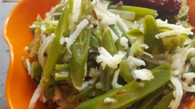 French Bean Stir Fry