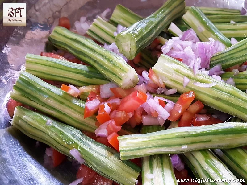 Preparation of Goan Moska Saanga Bhaji