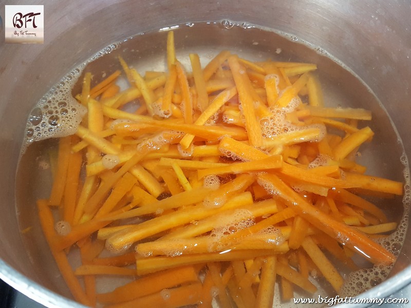 Preparation of Goan Prawn Chow Chow