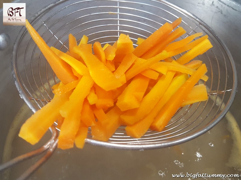 Preparation of Goan Prawn Chow Chow