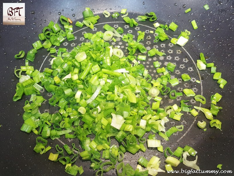 Preparation of Goan Prawn Chow Chow