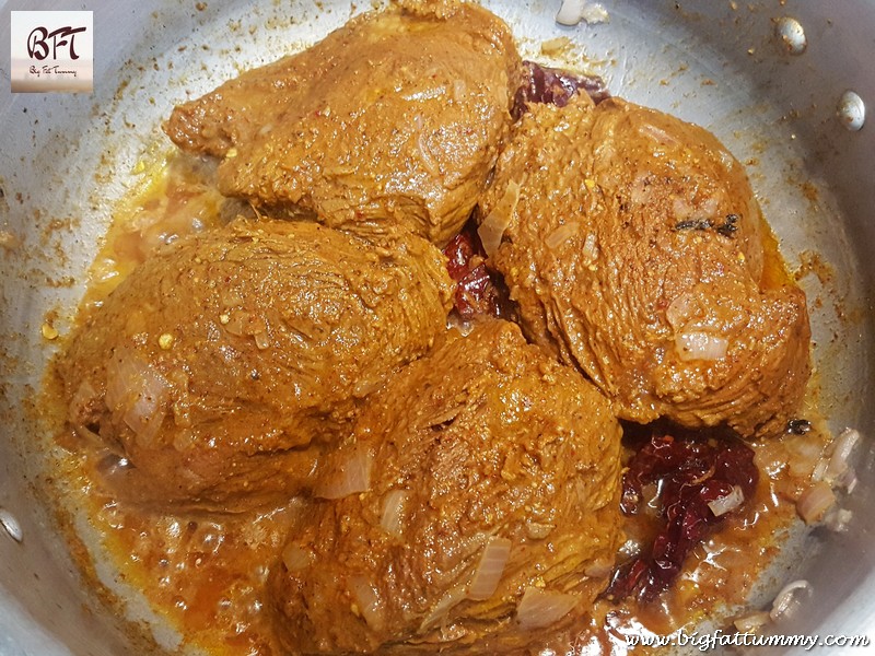 Making of Goan Red Beef Roast