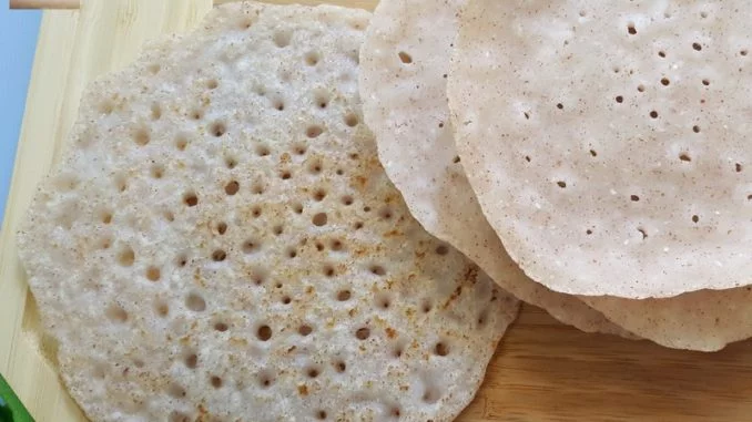 Goan Rice Bread (without egg)