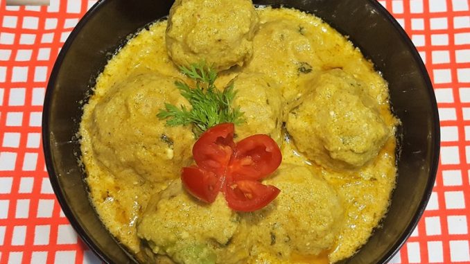 Mughlai Chicken Meatballs